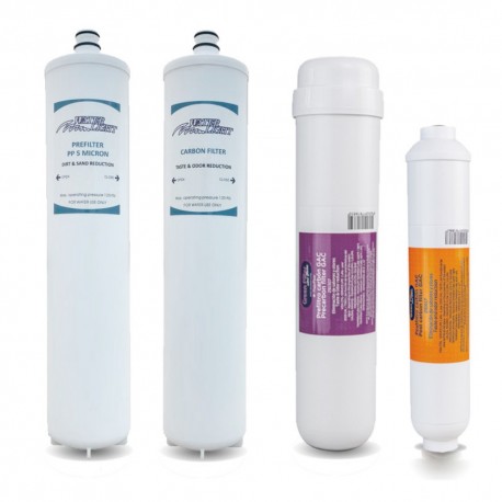 Sostituzione di filtri per osmosi inversa Delta De Luxe - 1