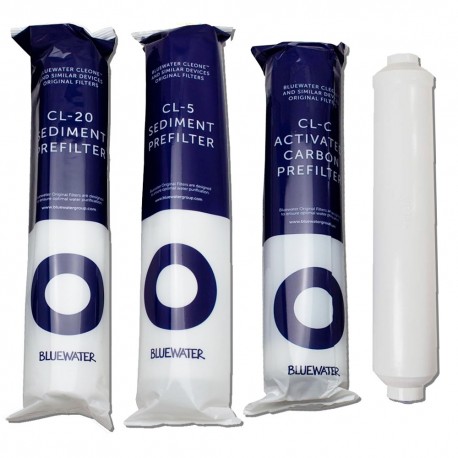 Sostituzione del filtro per l'osmosi inversa Kuna Water Cleone, Bluewater
