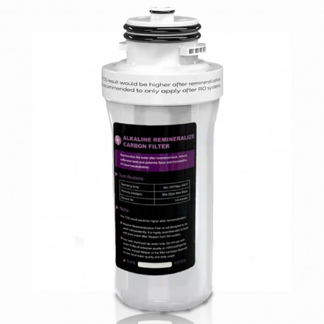 Sostituzione post-filtro acqua in linea a tripla azione