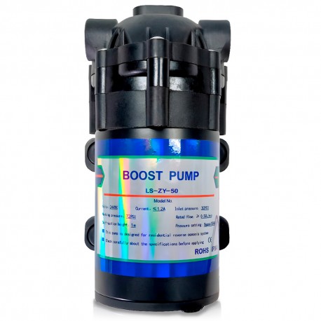 Pompa Booster Universale per Osmosi Inversa – 50 GPD (24V)